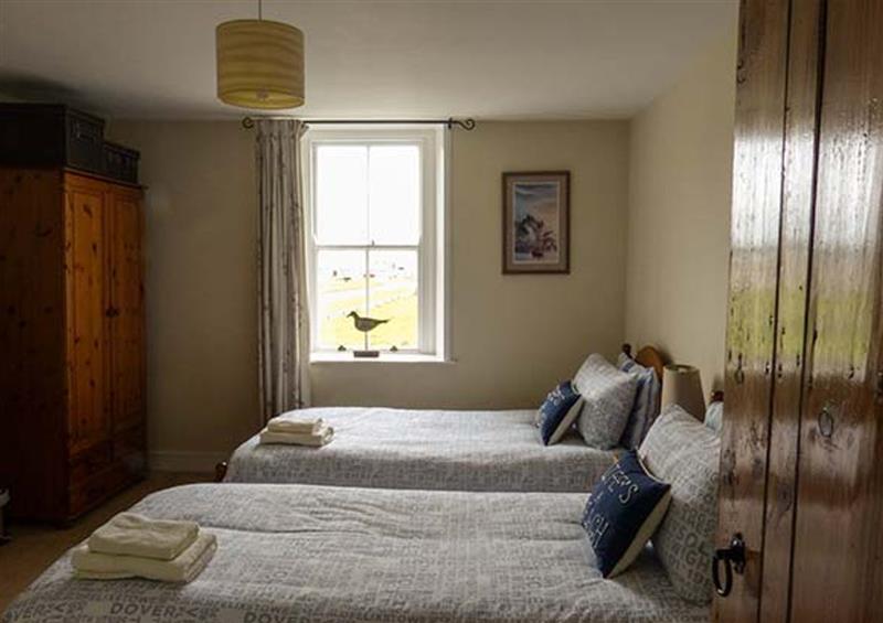One of the bedrooms at Gulls Hatch, Allonby