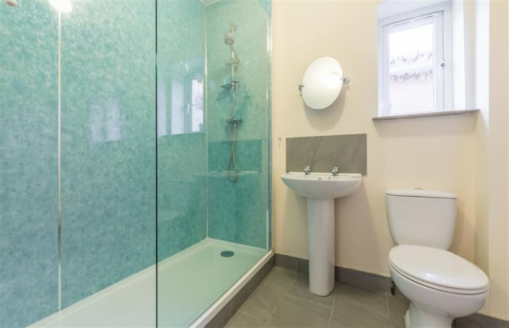 Ground floor: Large shower cubicle at Gulls Nest, Wells-next-the-Sea