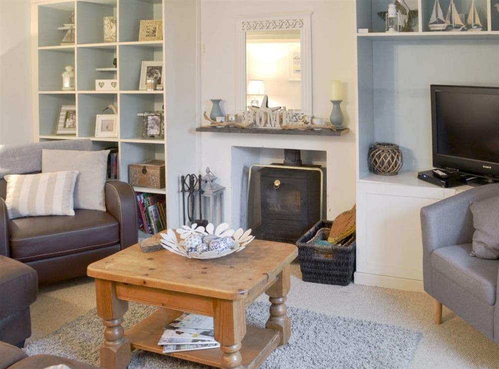 Charming living room at Gumburnville in Helstone, Camelford, Cornwall
