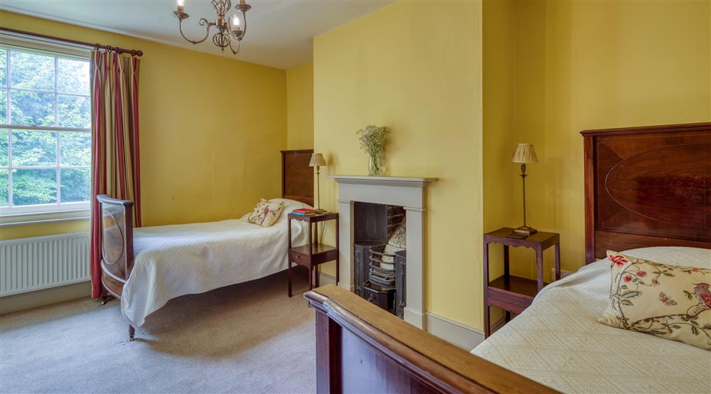 One of the twin bedrooms (photo 2) at Gunby Old Rectory in Skegness, Lincolnshire