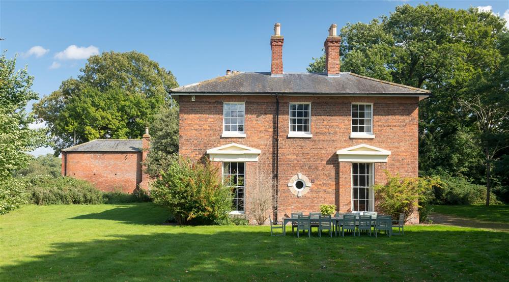 The exterior of Gunby Old Rectory, Lincolnshire