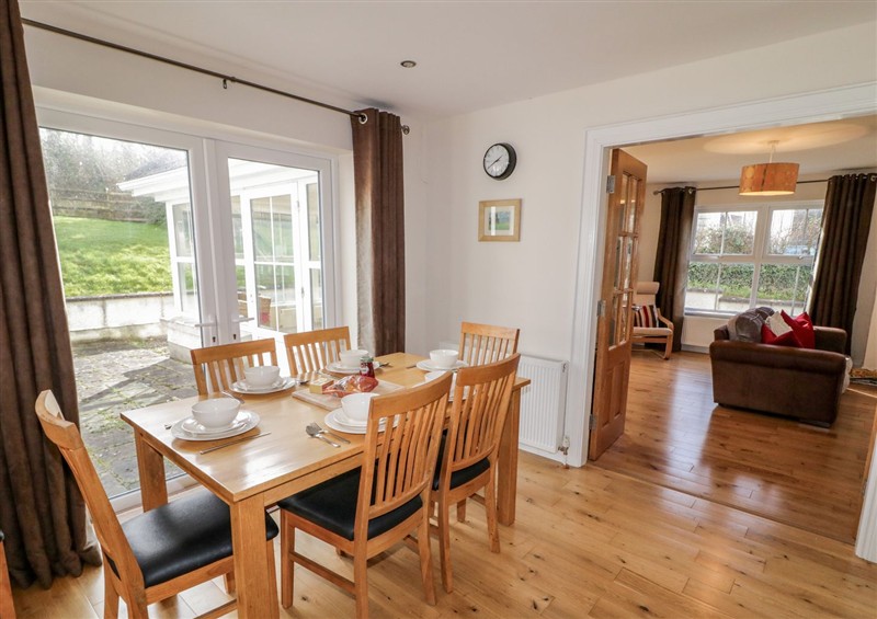 This is the dining room at Gunns Cottage, Enniskillen
