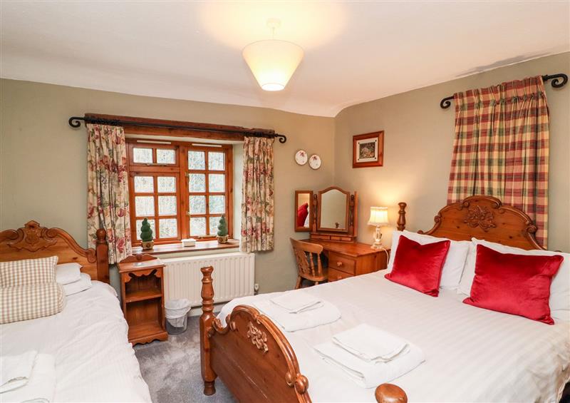 One of the 4 bedrooms at Gunpowder Cottage, Langdale