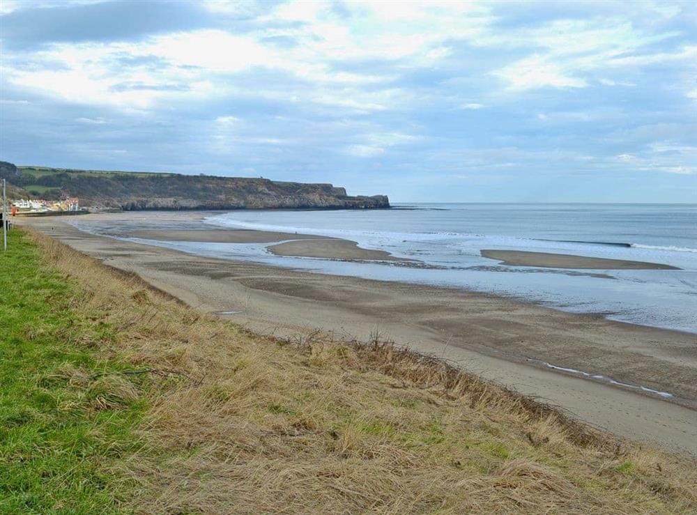 Sandsend at Gunpowder House in East Barnby, near Whitby, North Yorkshire