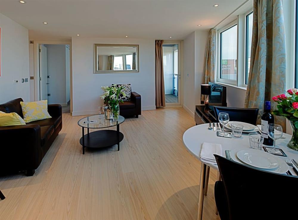 Stylish open-plan living space at No.1 The One Bedroom Balcony View A, 