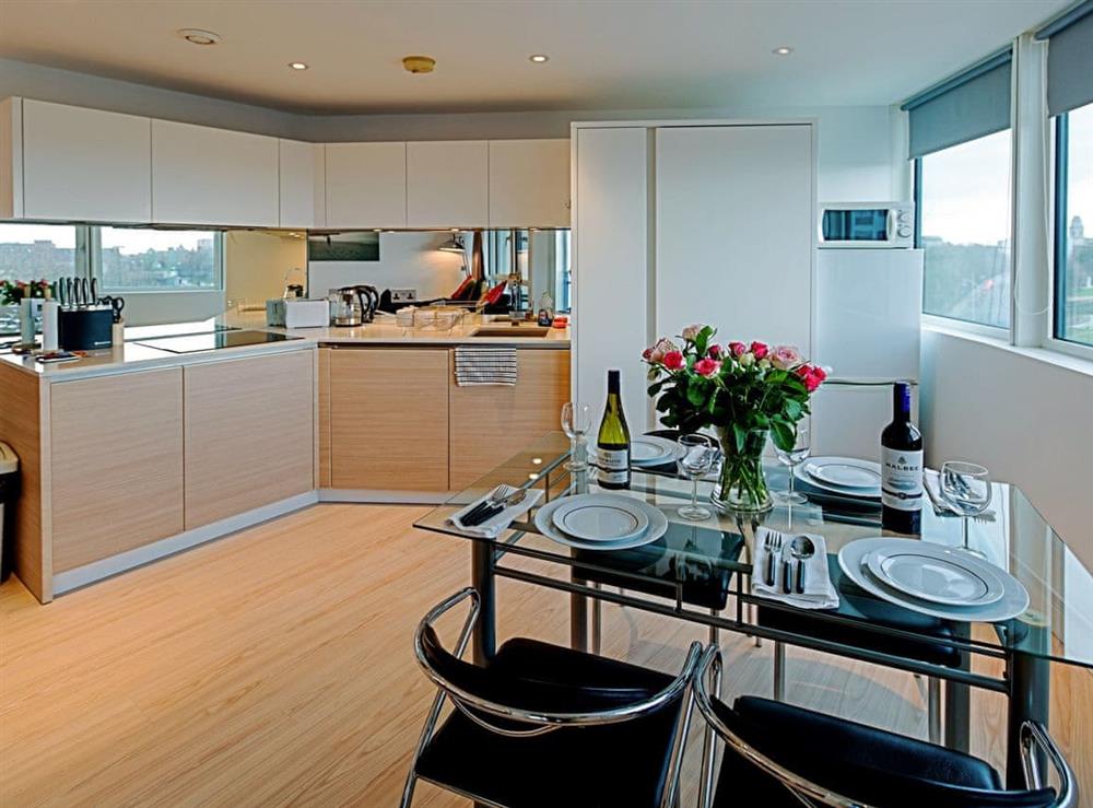 Fully appointed kitchen at No.1 The Two Bedroom Balcony View A, 