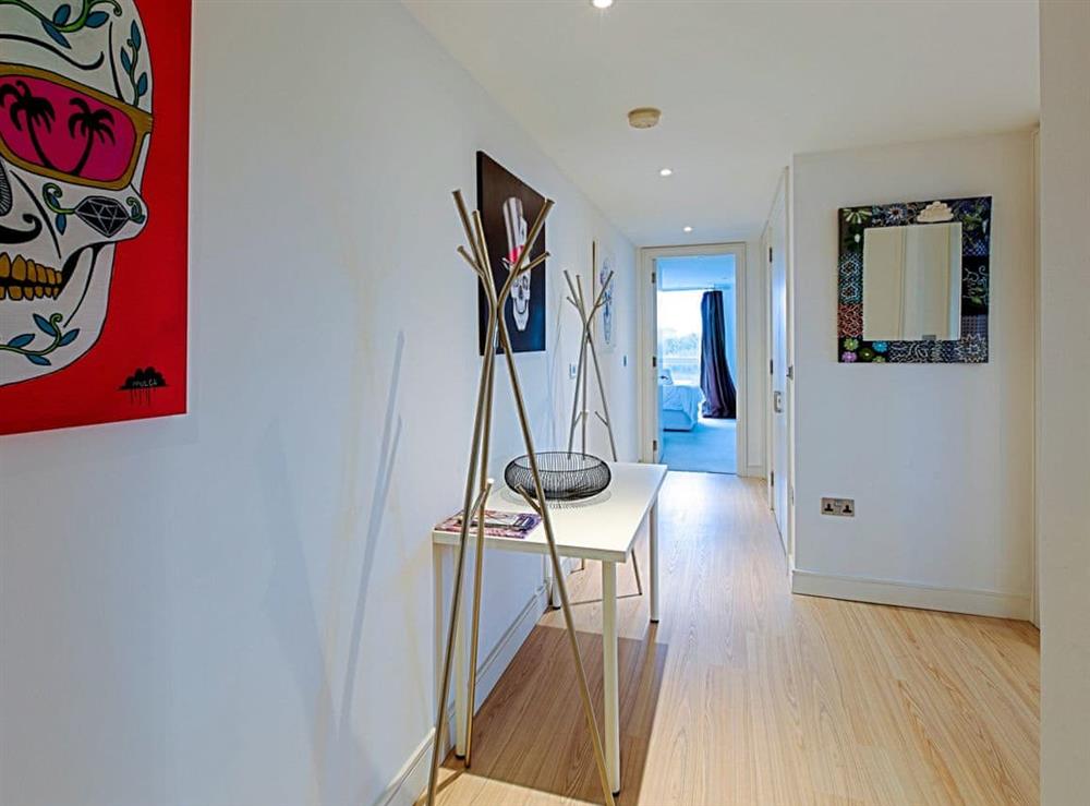 Light and airy hallway at No.1 The Two Bedroom Balcony View A, 