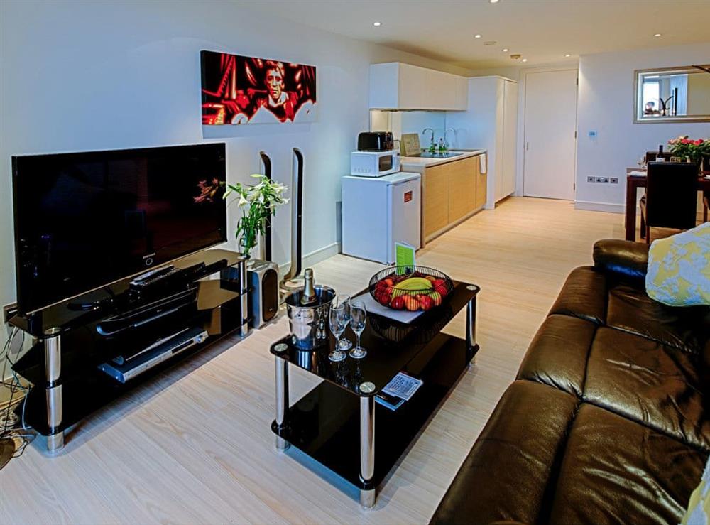 Stylish living area at No.1 The Two Bedroom Balcony View A, 