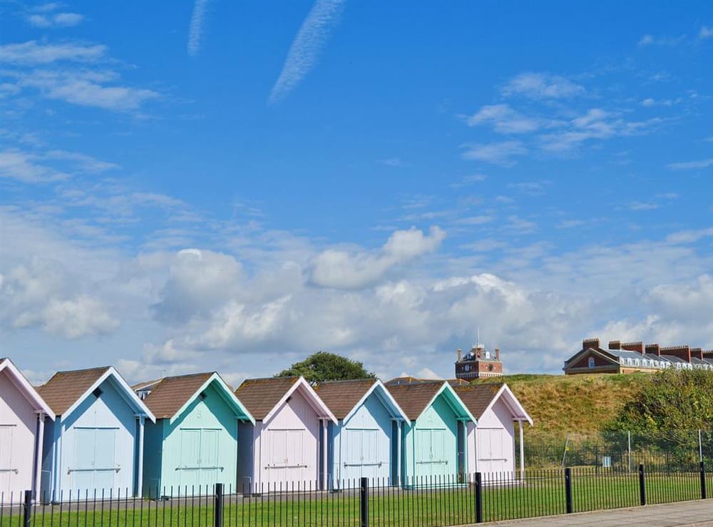 Southsea beach huts at The Two Bedroom B, 