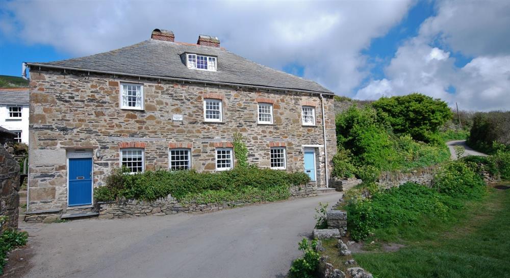 The exterior of Guy's Cottage, Port Quin, Port Isaac, Cornwall