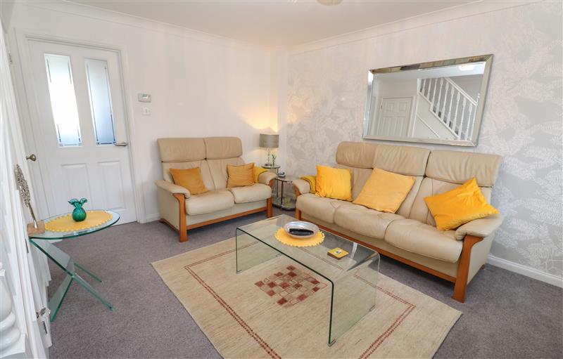 Relax in the living area at Gwarth An Drae, Helston