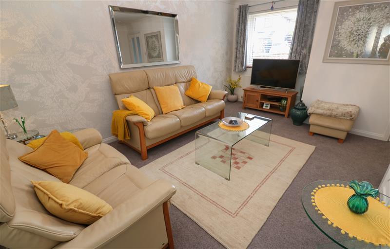 The living room at Gwarth An Drae, Helston