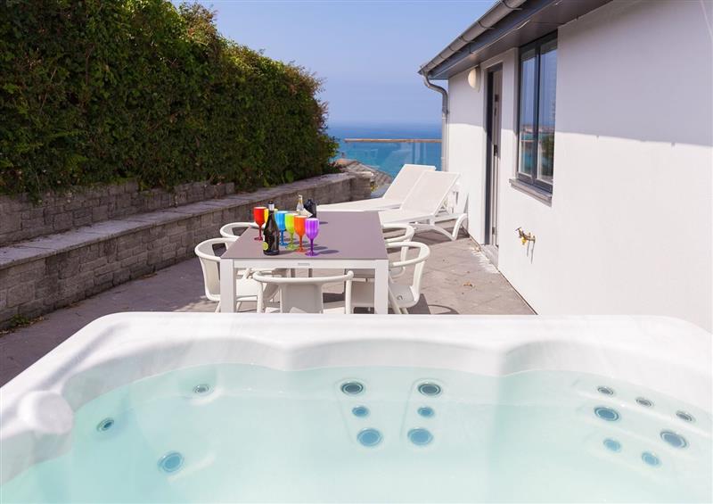 There is a pool at Gwel An Godrevy, Carbis Bay