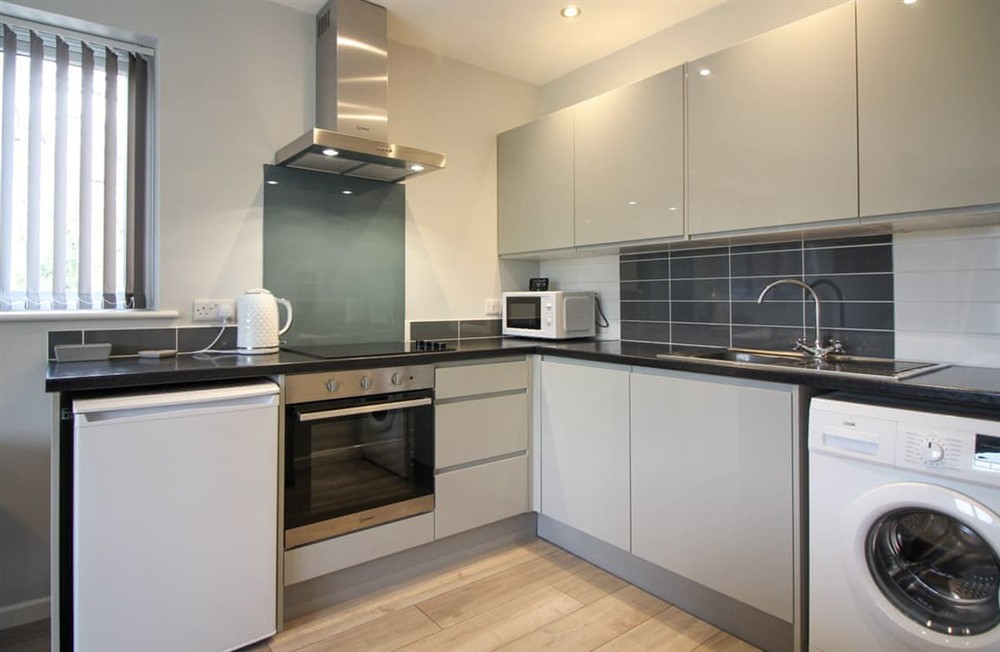 Kitchen area at Gwel An Koos in Bodmin, Cornwall