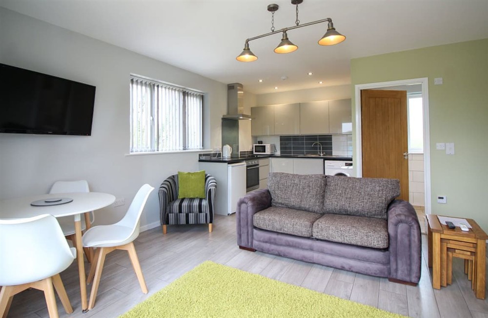 Living area at Gwel An Koos in Bodmin, Cornwall