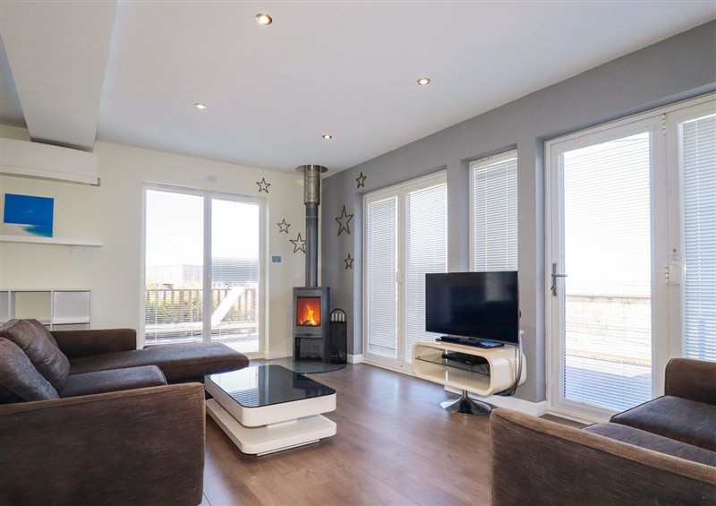 The living room at Gwel An Mor, Portreath