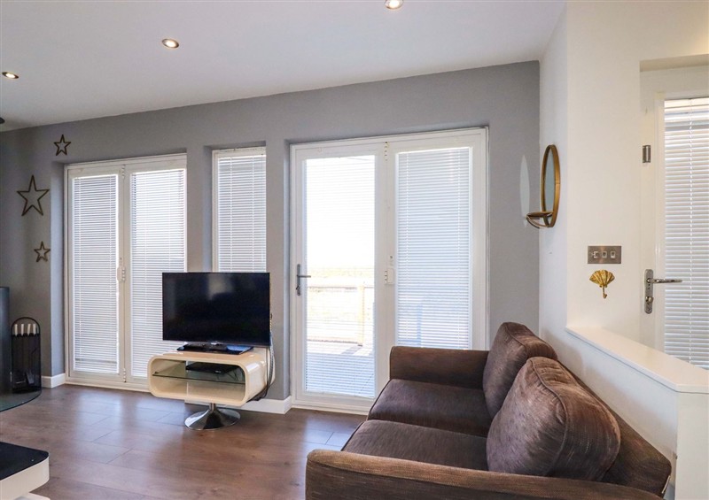 This is the living room at Gwel An Mor, Portreath