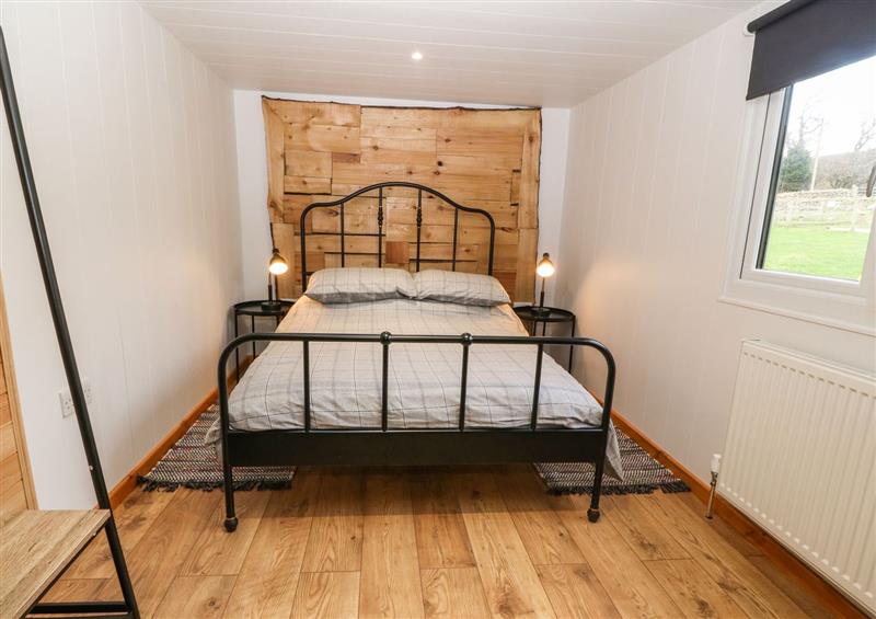 One of the 2 bedrooms at Gwel y Moel, Waunfawr