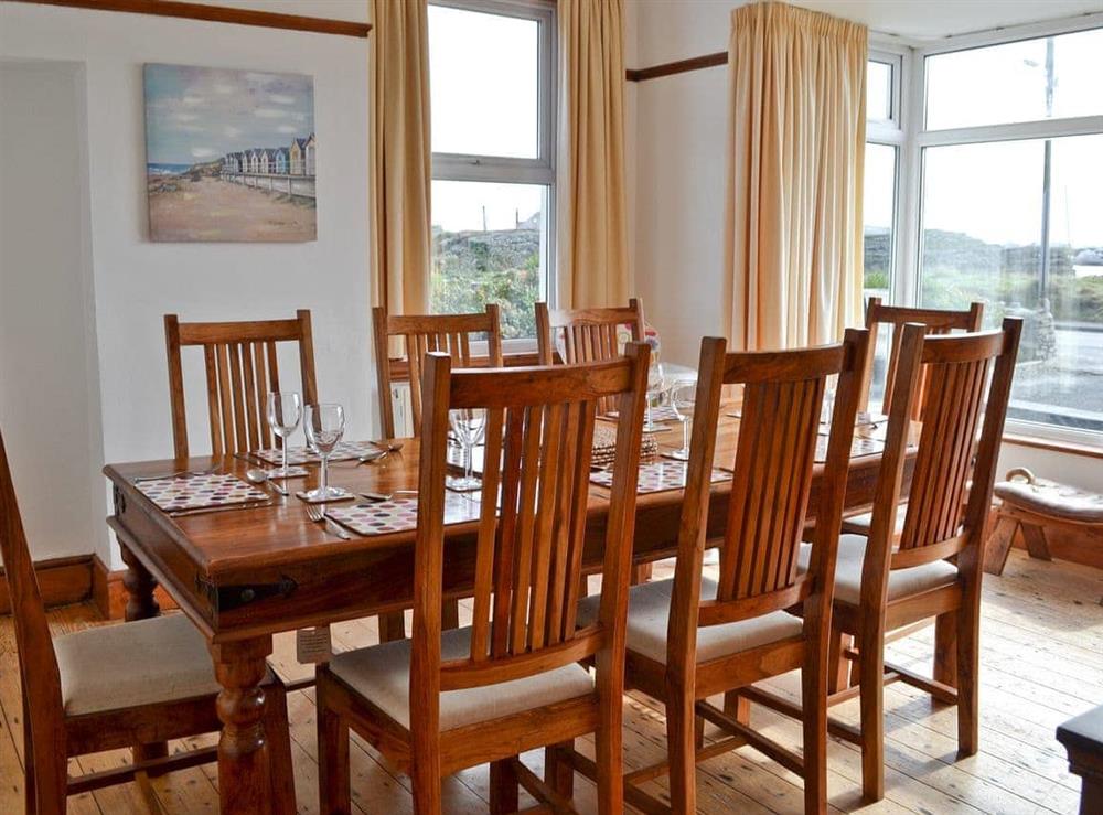 Dining Area at Gwelfor in Trearddur Bay, Anglesey, Gwynedd