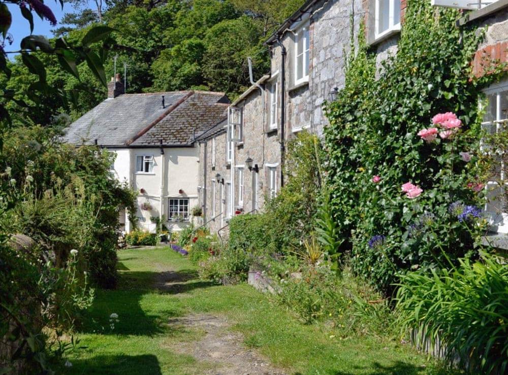 Exterior at Gwelmor in Charlestown, St Austell, Cornwall., Great Britain
