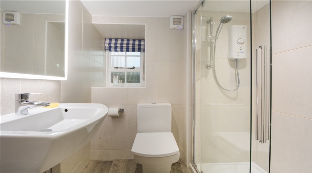Shower Room at Gwendra Wartha in Truro, Cornwall