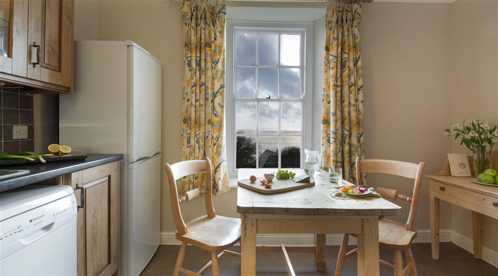 The kitchen at Gwendra Wartha in Truro, Cornwall