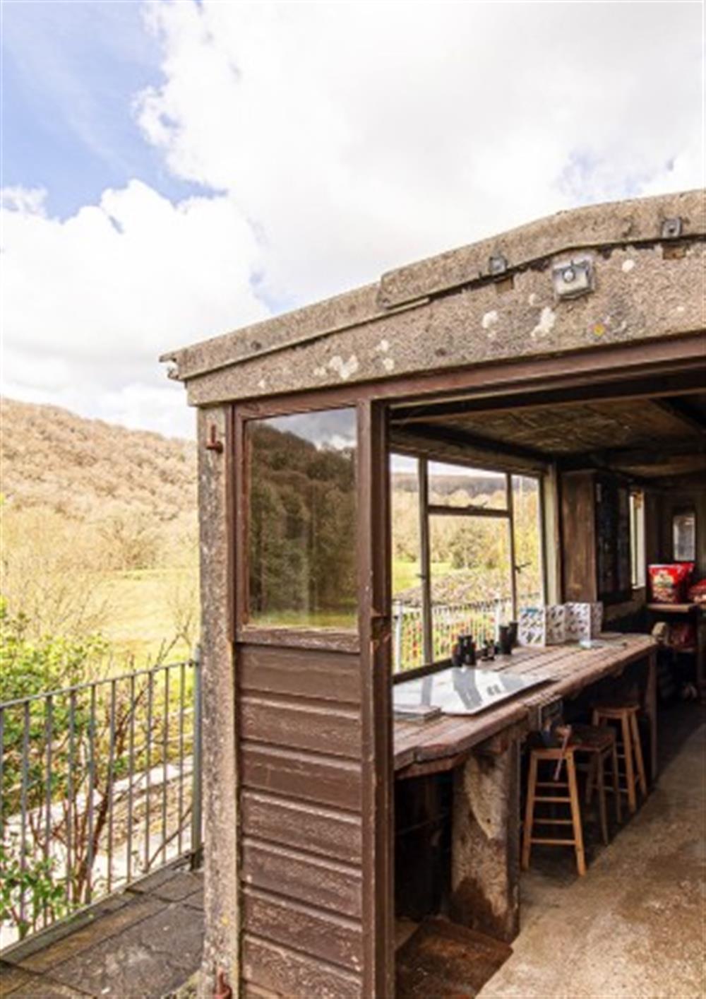 Watch the wildlife from the hut  at Camel Trail, 