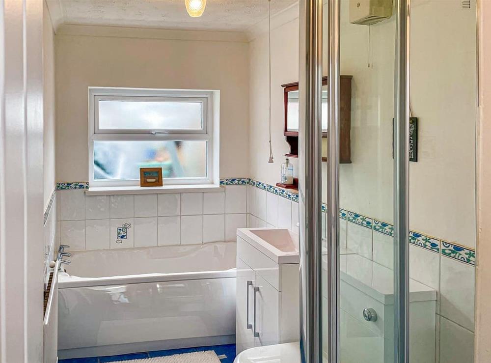 Shower room at Gwens House in Weymouth, Dorset