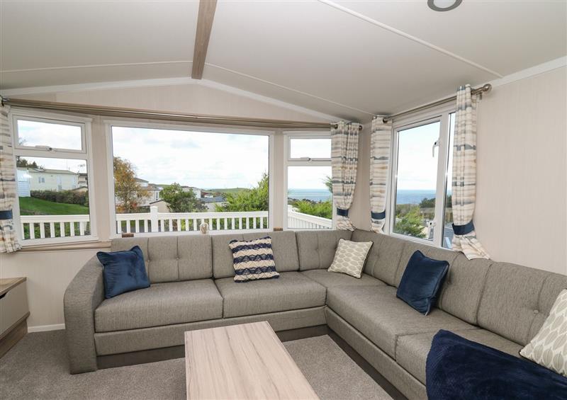 Relax in the living area at Gwent 74, Borth