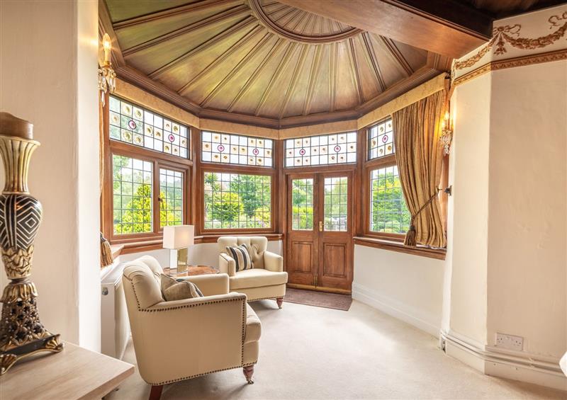 Enjoy the living room at Gwern Borter Manor, Rowen near Conwy