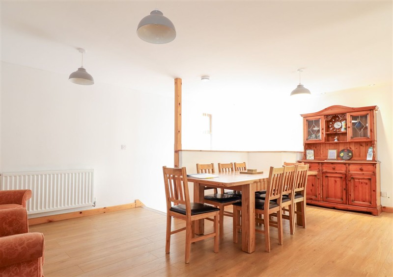 Dining room at Gwernffridd, Pennant near Llanbrynmair
