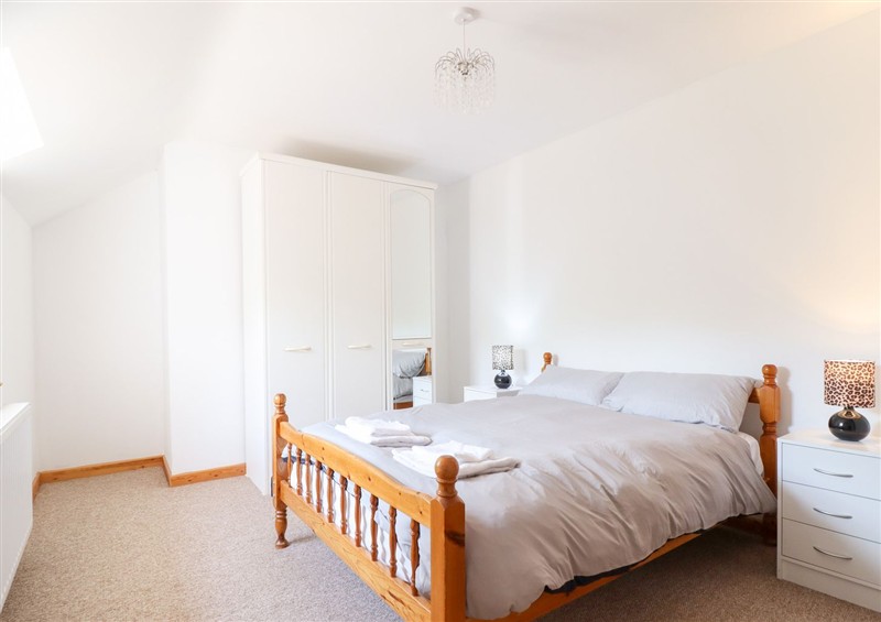 One of the bedrooms at Gwernffridd, Pennant near Llanbrynmair