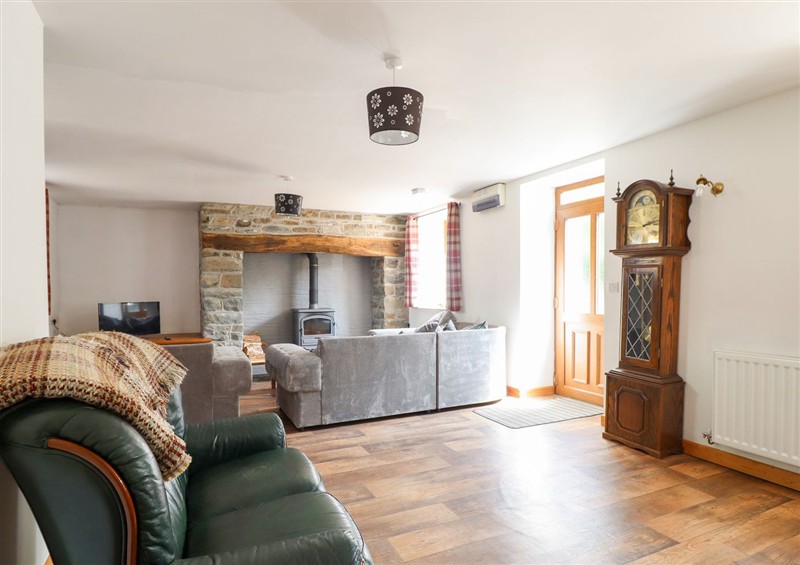 Relax in the living area at Gwernffridd, Pennant near Llanbrynmair