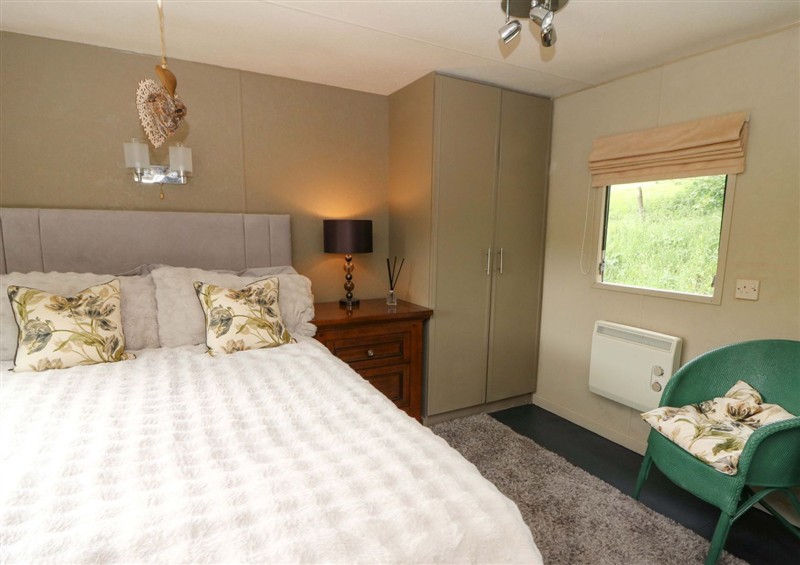 A bedroom in Gwybedog at Gwybedog, Pumpsaint near Lampeter