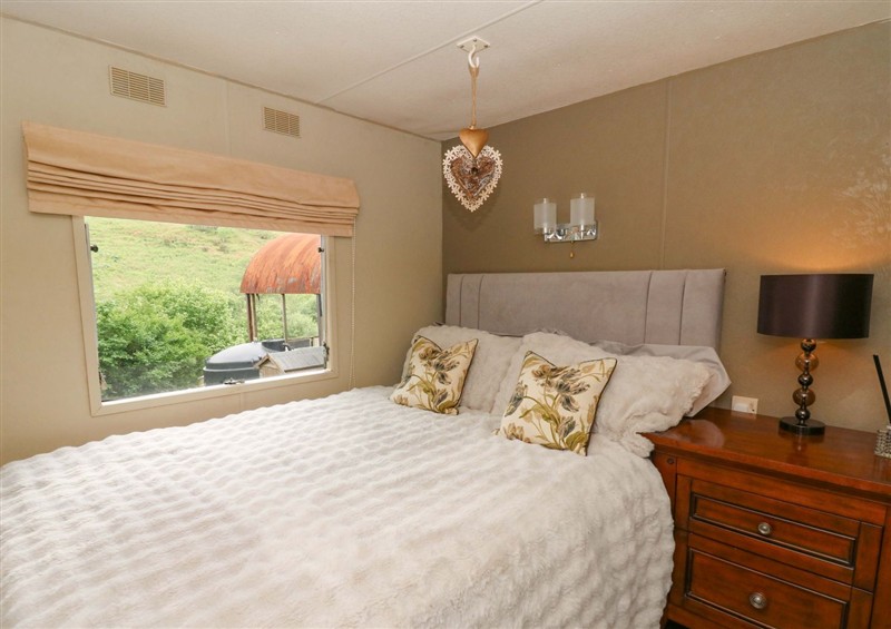 This is a bedroom at Gwybedog, Pumpsaint near Lampeter