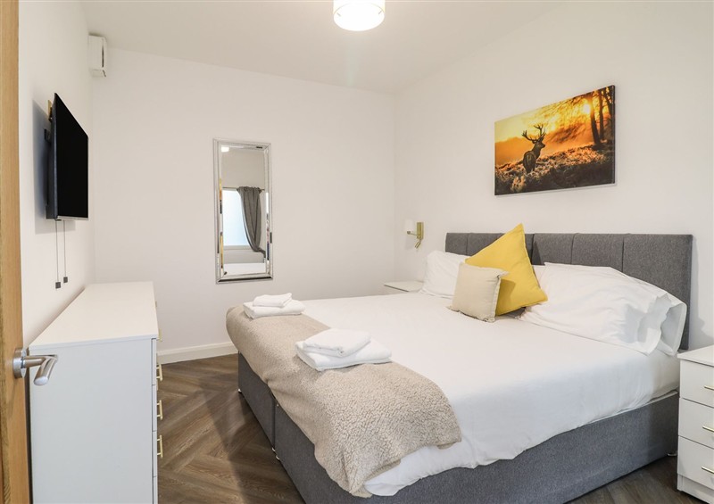 One of the 3 bedrooms at Gwydyr Bach 1, Llanrwst