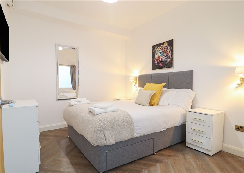One of the bedrooms at Gwydyr Bach 1, Llanrwst