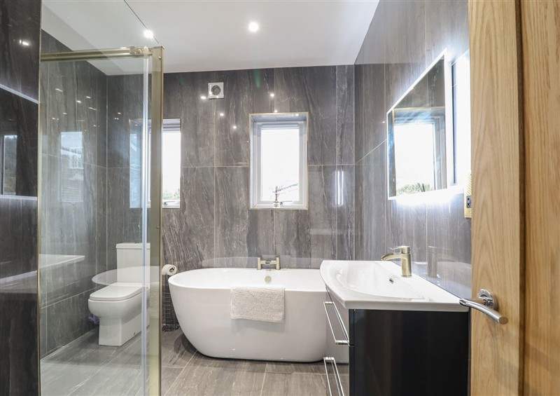 This is the bathroom at Gwydyr Bach 1, Llanrwst