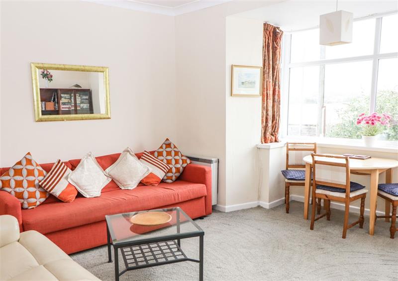 Enjoy the living room at Gwylan Apartment, Tenby