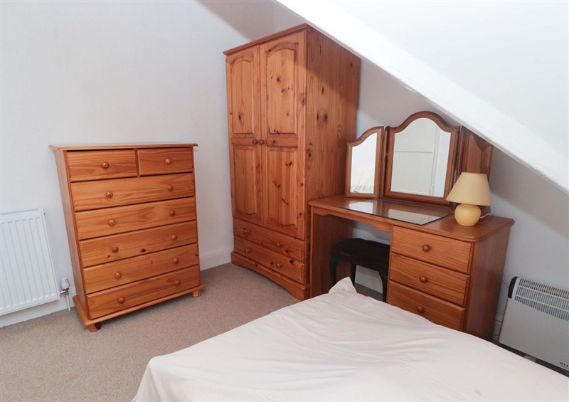 One of the 3 bedrooms at Gwylan Maisonette, Tenby