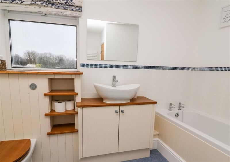 Bathroom at Gwynfa, Capel Iwan near Newcastle Emlyn, Dyfed