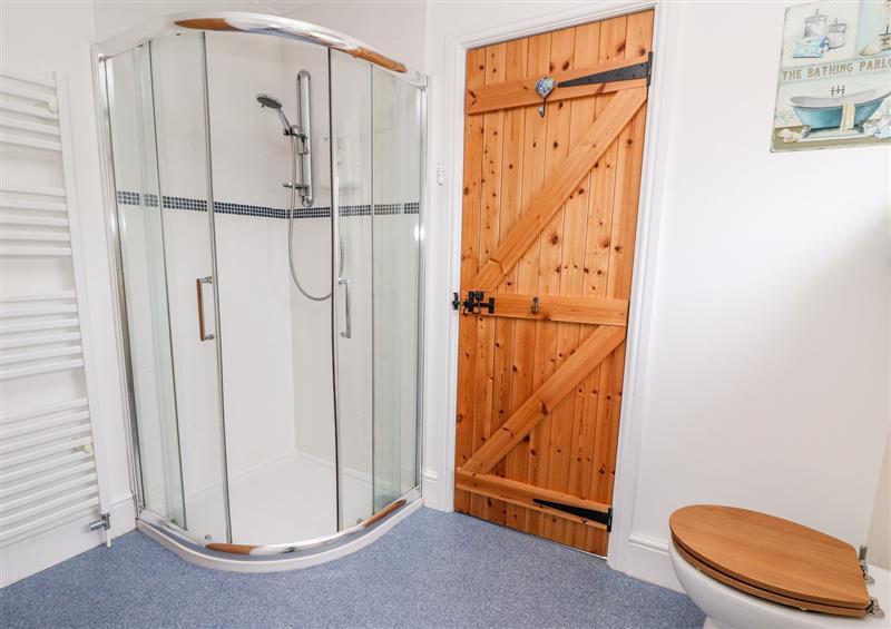 Shower room at Gwynfa, Capel Iwan near Newcastle Emlyn, Dyfed