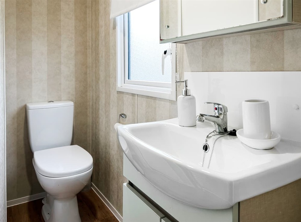 Bathroom at H and D Greenan Village in Ayr, Ayrshire