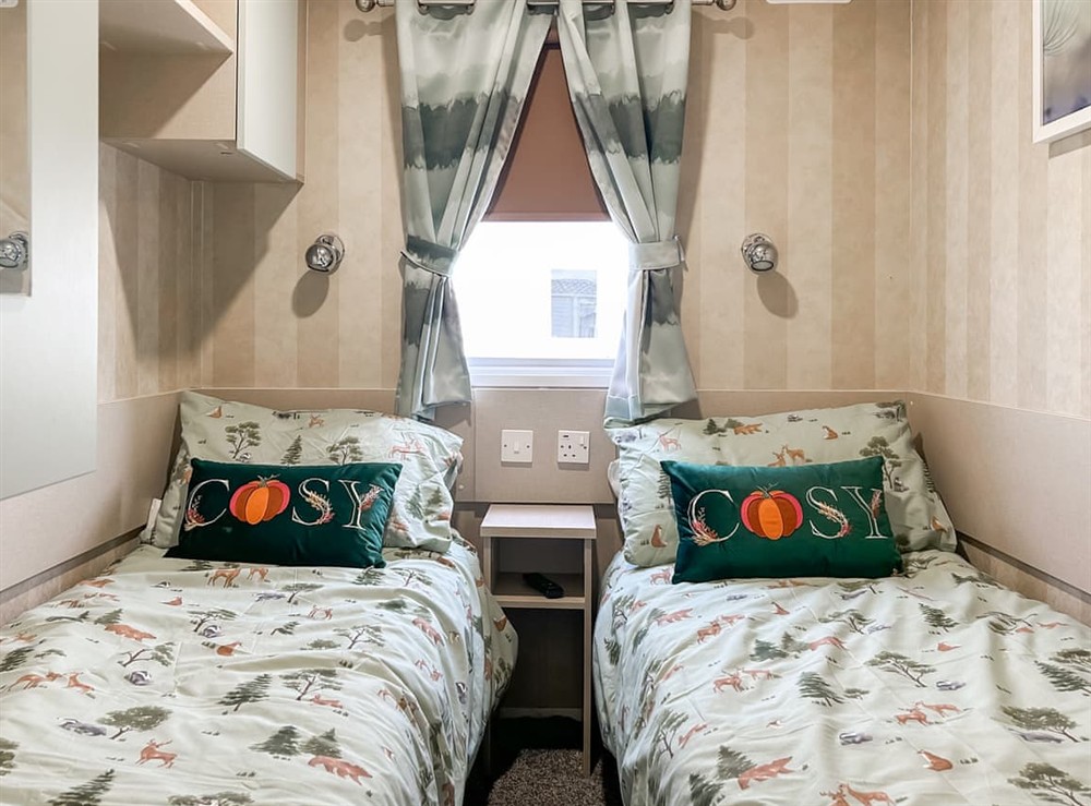 Twin bedroom at H and D Greenan Village in Ayr, Ayrshire