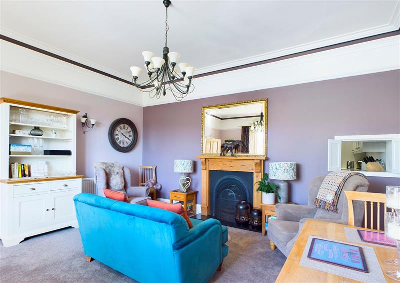 Relax in the living area at Hackney House, Reeth