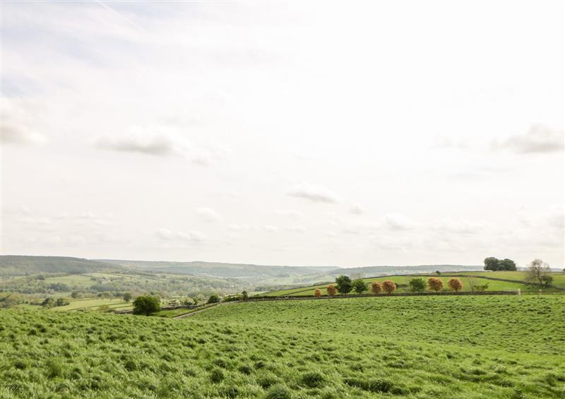 Rural landscape at Haddon Cottage, Bakewell