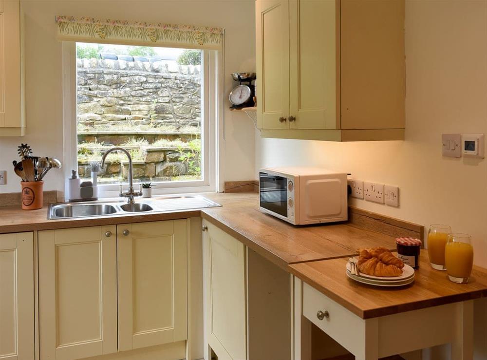 Well-equipped kitchen (photo 2) at Hadrians Garden Cottage in Henshaw, near Hexham, Northumberland