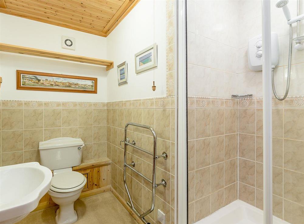 Shower room at Hadrians Garden Villa, 