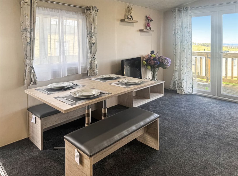 Dining Area at Hadrians Hollow in Hexham, Northumberland