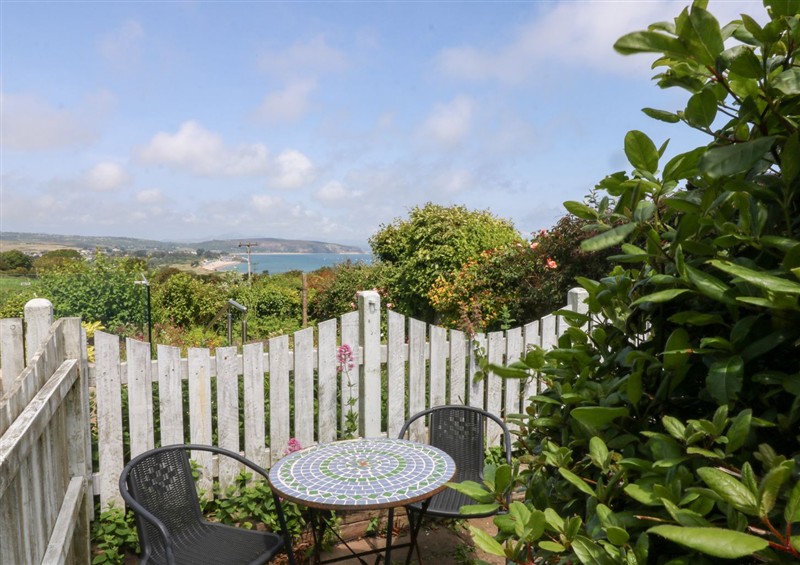 Outside at Hafan Bach, Bwlchtocyn near Abersoch